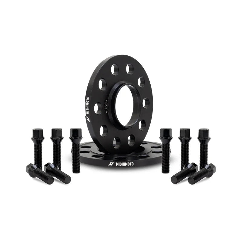 Mishimoto Wheel Spacers - 5x120 - 72.6 - 12 - M14 - Black - Main Product View