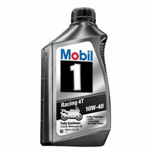 Load image into Gallery viewer, Mobil 1 10w40 Motorcycle Oil Case 6x1 Quart 124245 - Main Product View