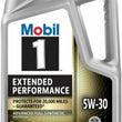 Load image into Gallery viewer, Mobil 1 5w30 EP Oil Case 3x5 Qt Bottles Dexos 120766