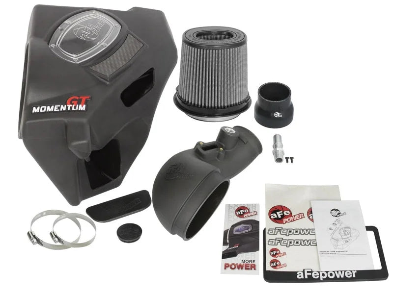 Momentum GT Pro DRY S Stage-2 Intake System 13-16 Cadillac ATS L4-2.0L (t) - Back View