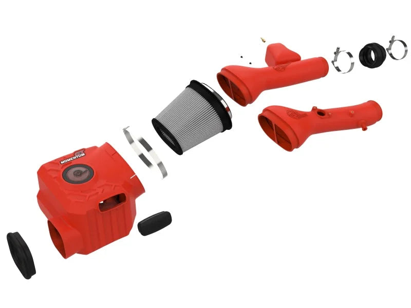 Momentum GT Red Edition Cold Air Intake System w/ Pro DRY S Filter Toyota FJ Cruiser 07-23 V6-4.0L - Additional View 10