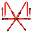Load image into Gallery viewer, Momo Int. Camlock 6pt Clip In Restraint-Red