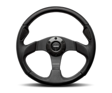 Load image into Gallery viewer, Momo Jet Steering Wheel 350 mm -  Black AirLeather/Black Spokes