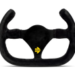 Load image into Gallery viewer, Momo MOD27/C Steering Wheel 270 mm -  Black Suede/Black Spokes