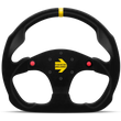 Load image into Gallery viewer, Momo MOD30 Buttons Steering Wheel 320 mm -  Black Suede/Black Spokes/1 Stripe