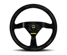 Load image into Gallery viewer, Momo MOD69 Steering Wheel 350 mm -  Black Suede/Black Spokes