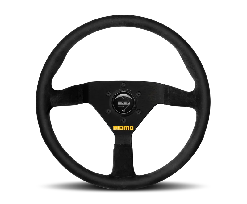 Momo MOD78 Steering Wheel 320 mm - Black Leather/Black Spokes