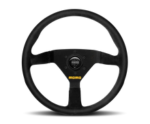 Load image into Gallery viewer, Momo MOD78 Steering Wheel 320 mm - Black Leather/Black Spokes
