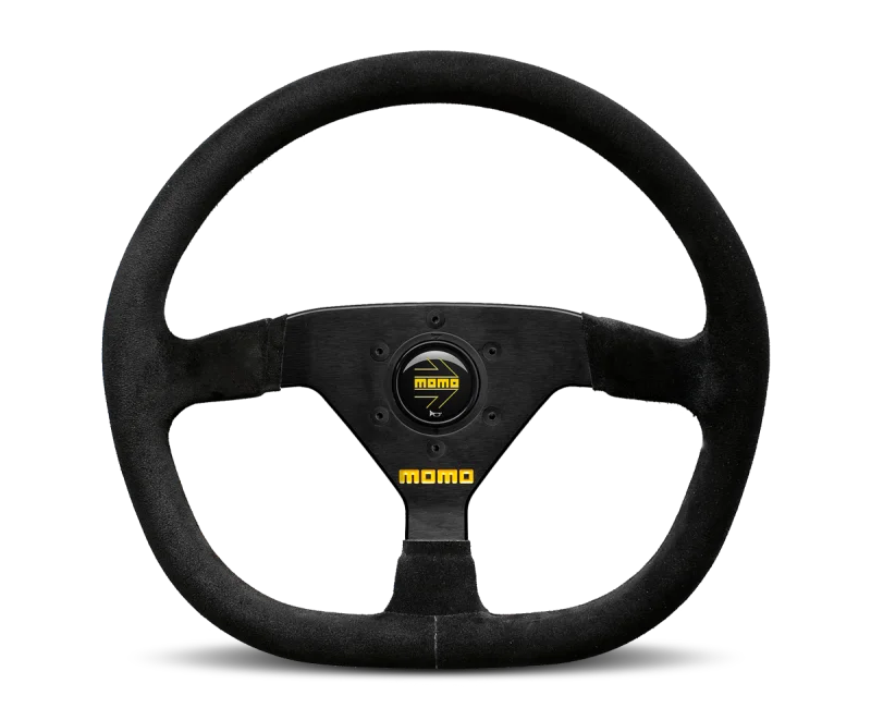 Momo MOD88 Steering Wheel 320 mm -  Black Suede/Black Spokes