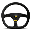 Load image into Gallery viewer, Momo MOD88 Steering Wheel 350 mm -  Black Suede/Black Spokes