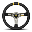 Load image into Gallery viewer, Momo MODDRIFT Steering Wheel 330 mm -  Black Suede/Anth Spokes/2 Stripes