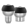Load image into Gallery viewer, Momo Race Shift Knob - Aluminum, Black Airleather Insert