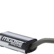 Load image into Gallery viewer, Moose Offroad 1-1/8" EKO Aluminum Handlebar - Silver H31-6182MS7 fits YZF / KXF - Back View
