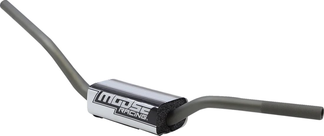 Moose Offroad 1-1/8" EKO Aluminum Handlebar - Silver H31-6182MS7 fits YZF / KXF - Back View