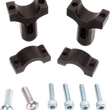 Load image into Gallery viewer, Moose Offroad 1-1/8" Mount Clamps for Aluminum Handguards - Black 50-014B - Main Product View