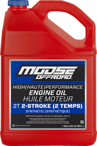 Moose Offroad 2-Stroke Synthetic Engine Oil - 1 US gallon 219384 - Main Product View