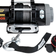 Load image into Gallery viewer, Moose Offroad 3500 lb Winch - Synthetic Rope - 50' 104309 - Main Product View