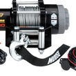 Load image into Gallery viewer, Moose Offroad 3500 lb Winch - Wire Rope - 50' 104308 - Main Product View