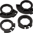 Load image into Gallery viewer, Moose Offroad 36 Series Lock-On Grips - Black/Gold B36MRB-D - Side View