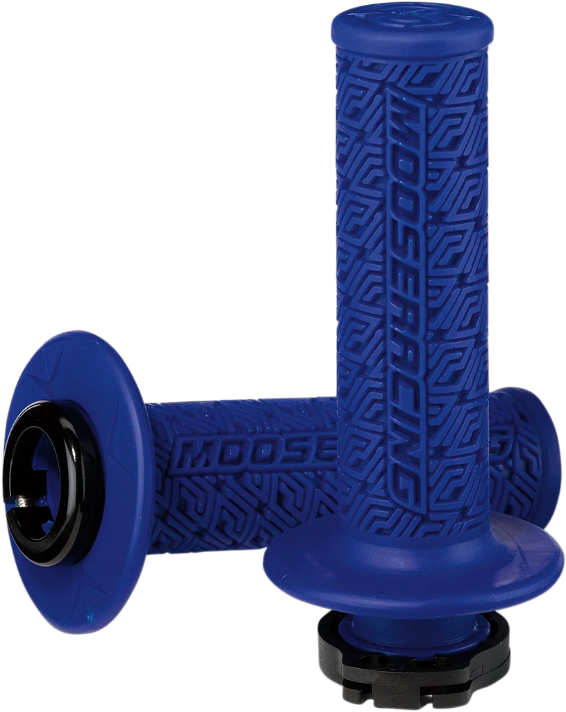 Moose Offroad 36 Series Lock-On Grips - Blue/Black B36MRU-B - Main Product View