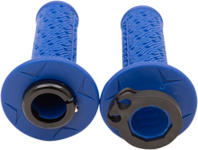 Load image into Gallery viewer, Moose Offroad 36 Series Lock-On Grips - Blue/Black B36MRU-B - Back View