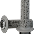 Load image into Gallery viewer, Moose Offroad 36 Series Lock-On Grips - Gray/Silver B36MRG-S - Main Product View