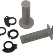 Load image into Gallery viewer, Moose Offroad 36 Series Lock-On Grips - Gray/Silver B36MRG-S - Side View