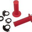 Load image into Gallery viewer, Moose Offroad 36 Series Lock-On Grips - Red/Gold B36MRR-D - Side View