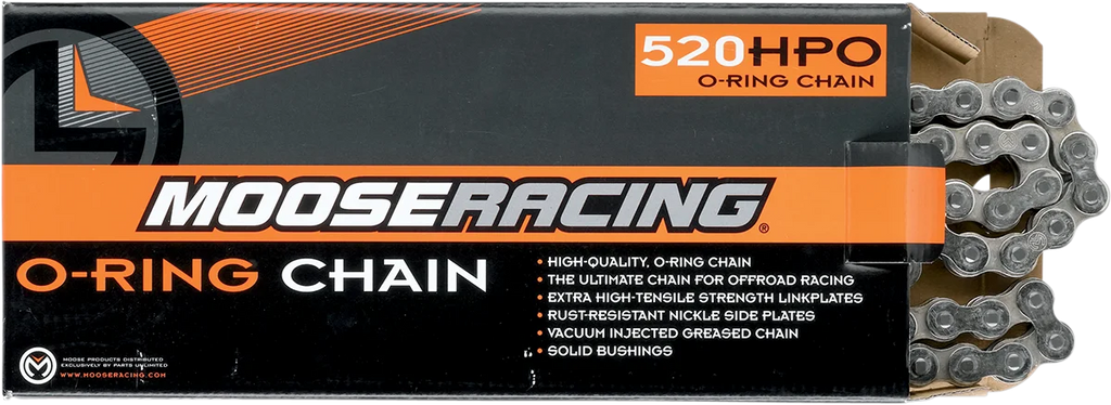 Moose Offroad 520 HPO - O-Ring Chain - 90 PLT M5730090 - Side View