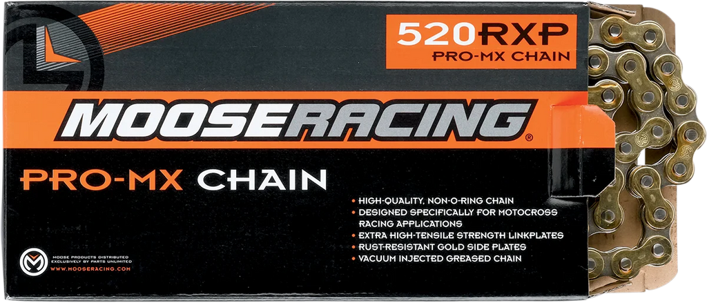 Moose Offroad 520 RXP - Pro-MX Chain - 100 Links - Gold M574-00-100 - Main Product View