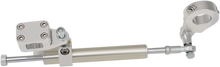 Load image into Gallery viewer, Moose Offroad 7-Way Steering Stabilizer - Silver BTS-RB53-S - Main Product View
