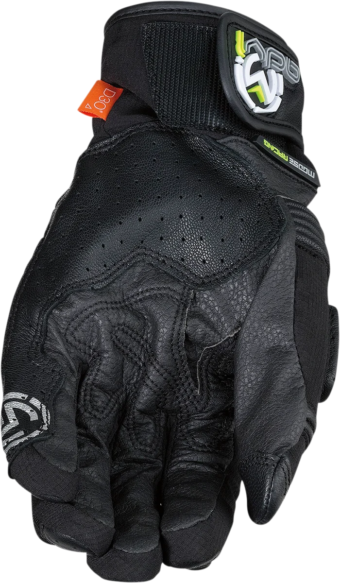 Moose Offroad ADV1™ Short Gloves - Black - Small 3330-6998 - Side View