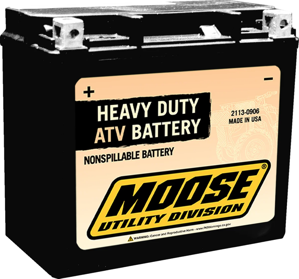 Moose Offroad AGM Battery - GYZ20H-A MOOM720GHA - Side View