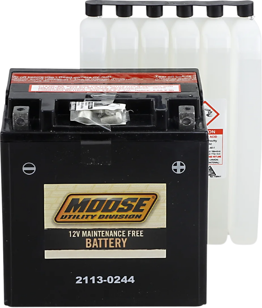 Moose Offroad AGM Battery - YIX30L-BS MTX30L-BS - Main Product View