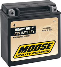 Load image into Gallery viewer, Moose Offroad AGM Battery - YTX14 MOOM7RH4S - Main Product View