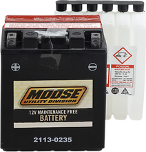 Load image into Gallery viewer, Moose Offroad AGM Battery - YTX14AH-BS MTX14AH-BS - Main Product View