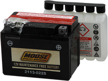 Load image into Gallery viewer, Moose Offroad AGM Battery - YTX4L-BS MTX4L-BS - Side View