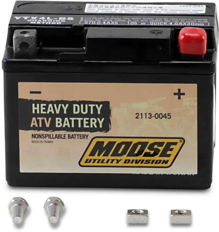 Moose Offroad AGM Battery - YTX4L MOOM72X4B - Main Product View