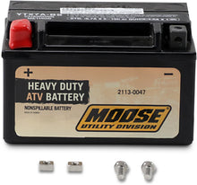 Load image into Gallery viewer, Moose Offroad AGM Battery - YTX7A MOOM72X7A - Main Product View