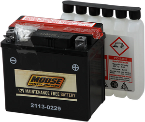 Moose Offroad AGM Battery - YTZ7S MTZ7S-BS - Main Product View