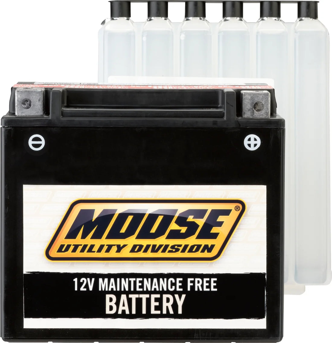 Moose Offroad AGM Battery - YTZ7S MTZ7S-BS - Side View