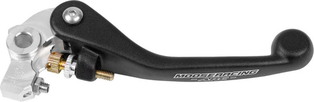 Moose Offroad ARC Power Lever - Brake - Black AC-MBR-601iM - Back View