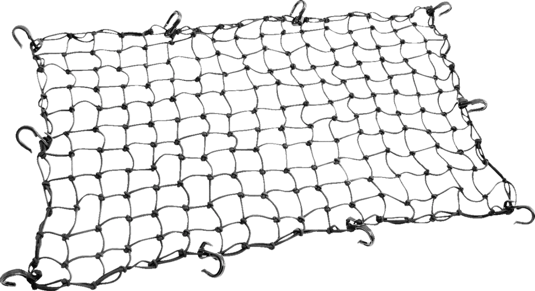 Moose Offroad Adjustable Cargo Net - 15"x30" (38 x 76 cm) 50302M - Side View