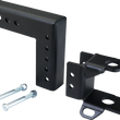 Load image into Gallery viewer, Moose Offroad Adjustable Drop Hitch - 2" 1326PF - Side View