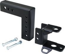 Load image into Gallery viewer, Moose Offroad Adjustable Drop Hitch - 2" 1326PF - Side View