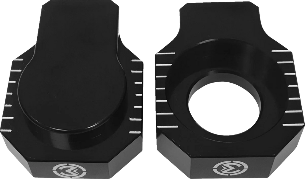 Moose Offroad Adjuster Kit - Swingarm/Axle Block - Gas Gas W16-5609B - Side View