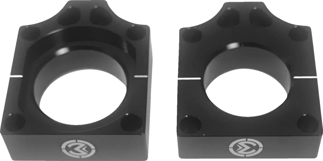 Moose Offroad Adjuster Kit - Swingarm/Axle Block - Honda W16-1601B - Side View