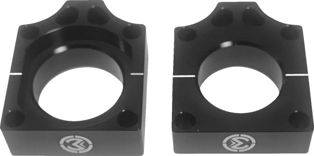 Moose Offroad Adjuster Kit - Swingarm/Axle Block - Honda W16-1601B - Side View