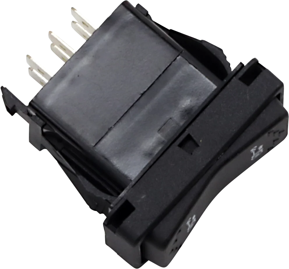 Moose Offroad Aggro Winch - Dash Rocker Switch 105804 - Side View