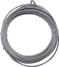 Load image into Gallery viewer, Moose Offroad Aggro Winch Wire Rope - 7/32" 105798 - Side View